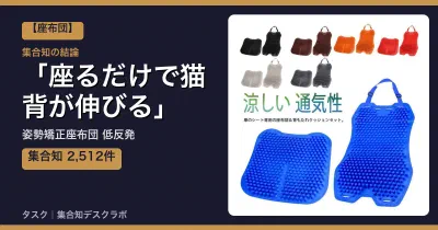 姿勢矯正座布団 低反発の口コミ・評判｜座るだけで猫背が伸びる【2026】
