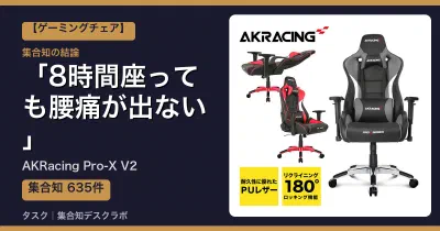 AKRacing Pro-X V2の口コミ・評判｜8時間座っても腰痛が出ない【2026】
