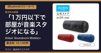 Anker Soundcore Motion+の口コミ・評判｜1万円以下で部屋が音楽スタジオになる【2026】
