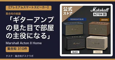Marshall Acton II Homeの口コミ・評判｜ギターアンプの見た目で部屋の主役になる【2026】