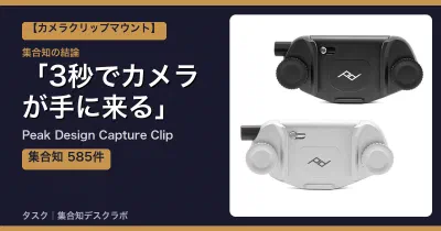 Peak Design Capture Clipの口コミ・評判｜3秒でカメラが手に来る【2026】